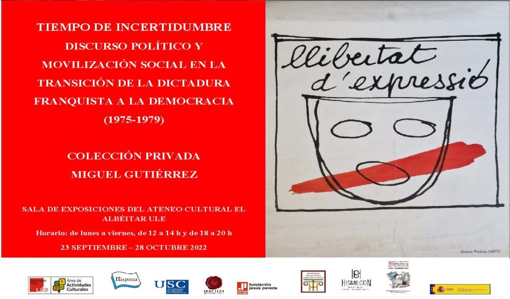 Exposición:  «Tiempo de incertidumbre» sobre la Transición española, a partir de la colección de Miguel Gutiérrez