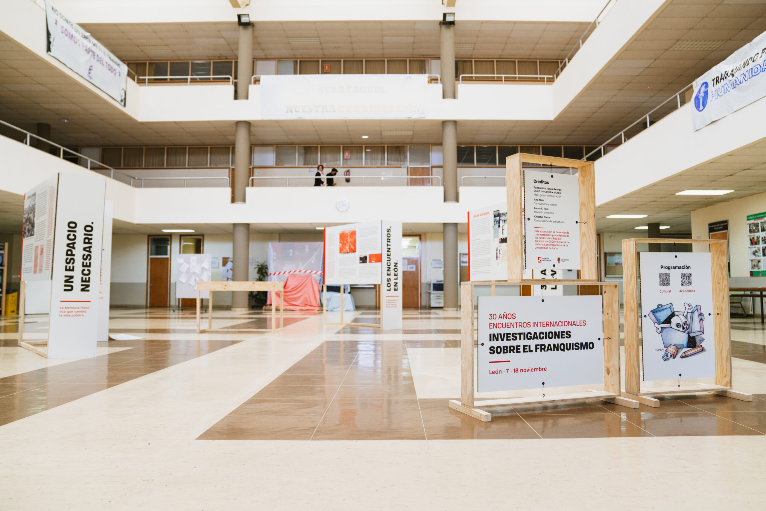 Exposición 30 Años de Encuentros Internacionales de Investigaciones sobre el Franquismo