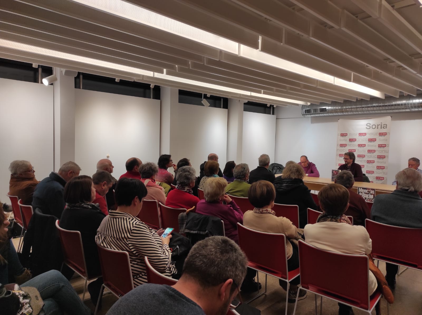 Presentación de "La matanza de Atocha y otros crímenes de Estado" en Soria y Burgos