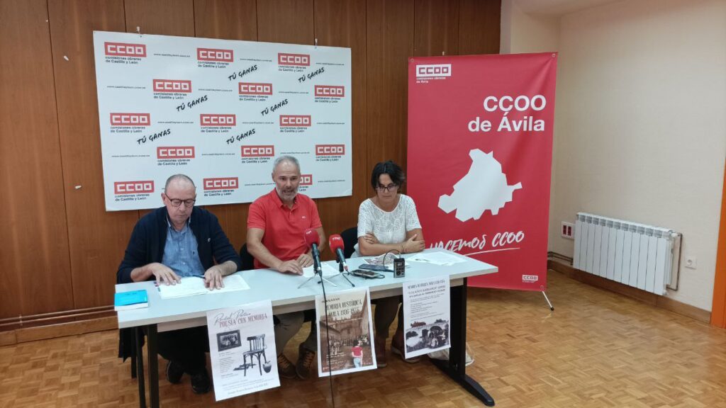 Presentamos las Jornadas sobre Memoria Histórica de Ávila 1936-1975