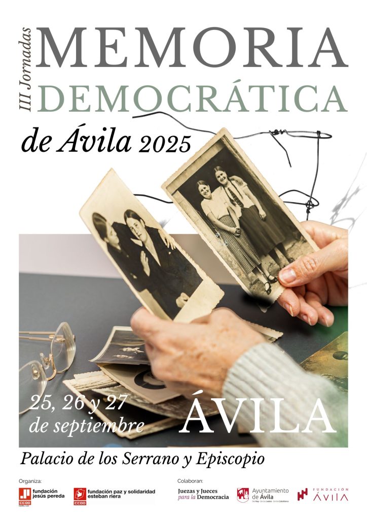 III JORNADAS DE MEMORIA DEMOCRÁTICA EN ÁVILA